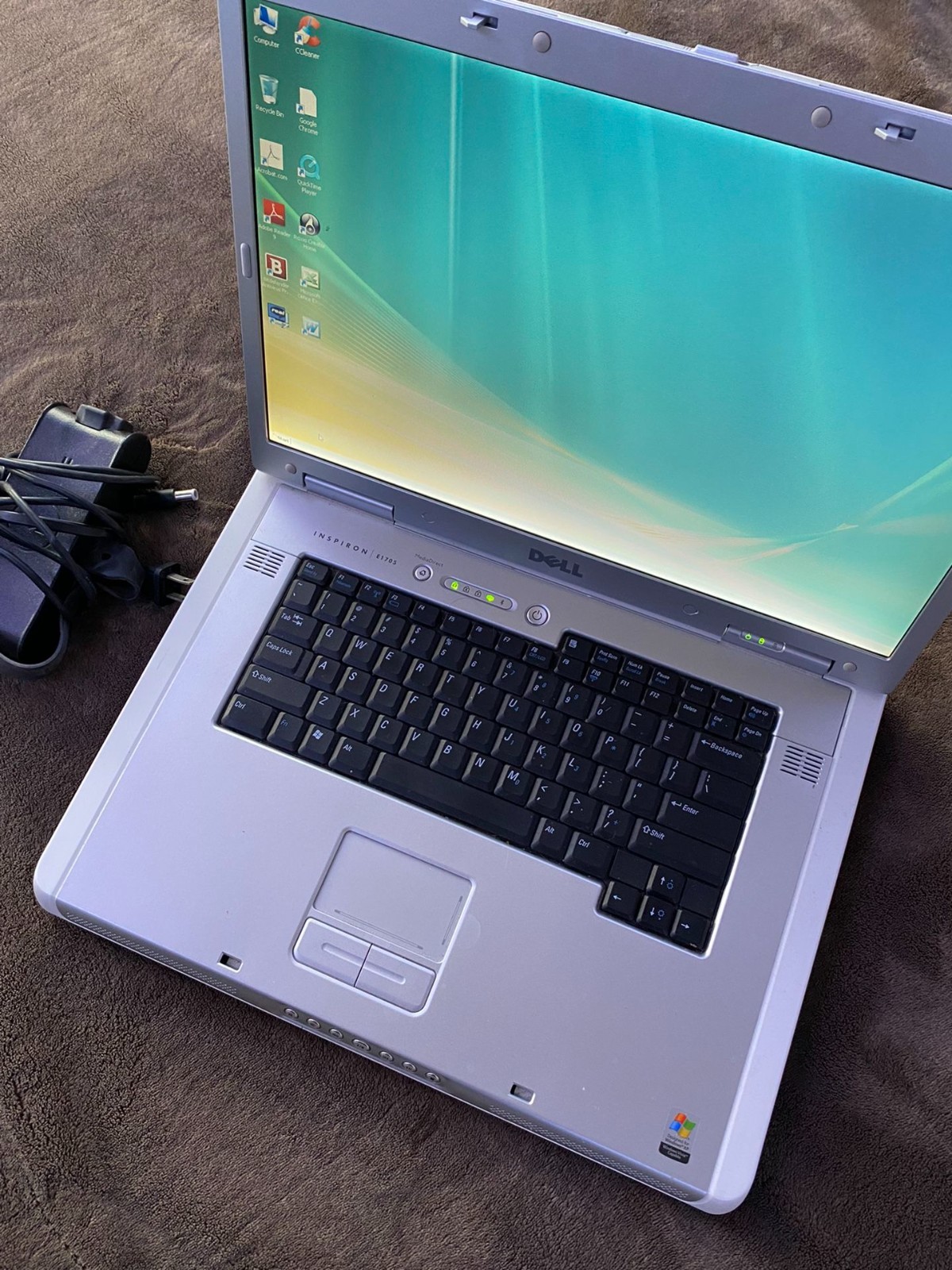17" HUGE SCRN Dell E1705 Fresh Install 32Bit Vista Office2010 3GB GdBatWkGr8
