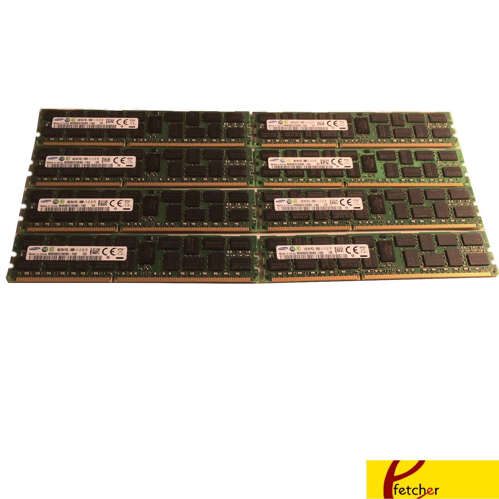 128GB (8 x 16GB) HP Memory For Proliant DL320 DL360 DL370 DL380 ML330 ML350 G6