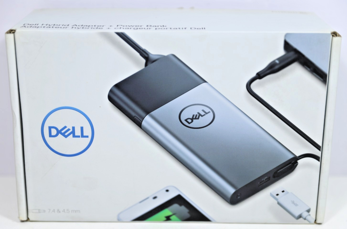 OPEN BOX-  Dell D9TR5 PH45W17-BA Hybrid Power Adapter Power Bank 45W OEM