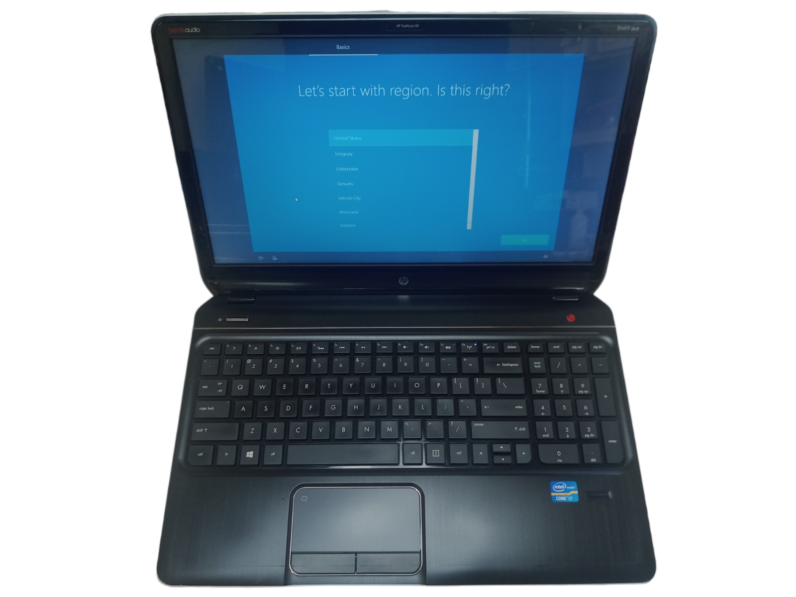 HP Envy DV6-7363CL i7-3630QM 2.4GHz 1TB SSD 16GB RAM Windows 10 Laptop Good