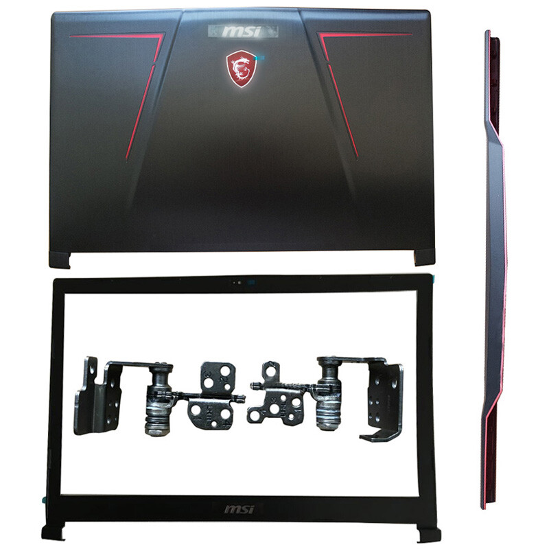 for MSI GE73 GE73VR 7RF-006CN LCD Back Cover+Bezel+Hinges+Hinges Cover