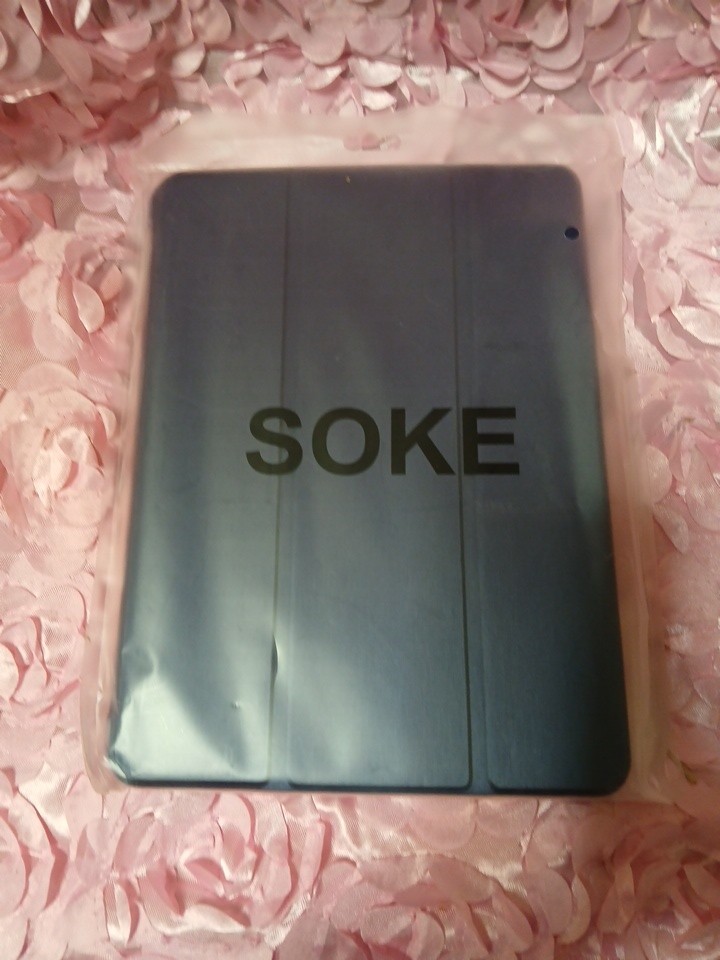 Soke Navy Stand Case for iPad Air 4 Magnetic Attachment