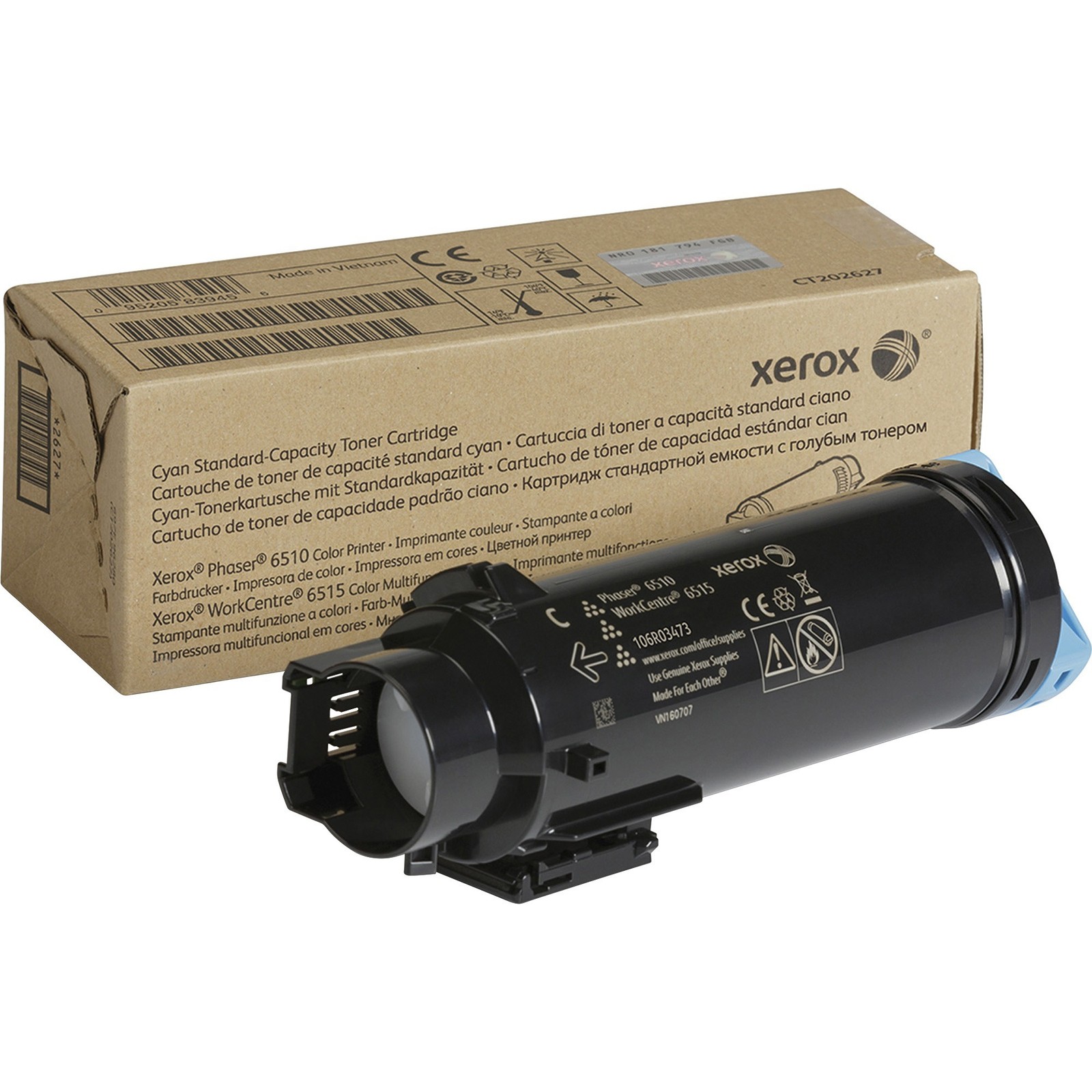 Xerox Original Toner Cartridge - Cyan (106R03473)