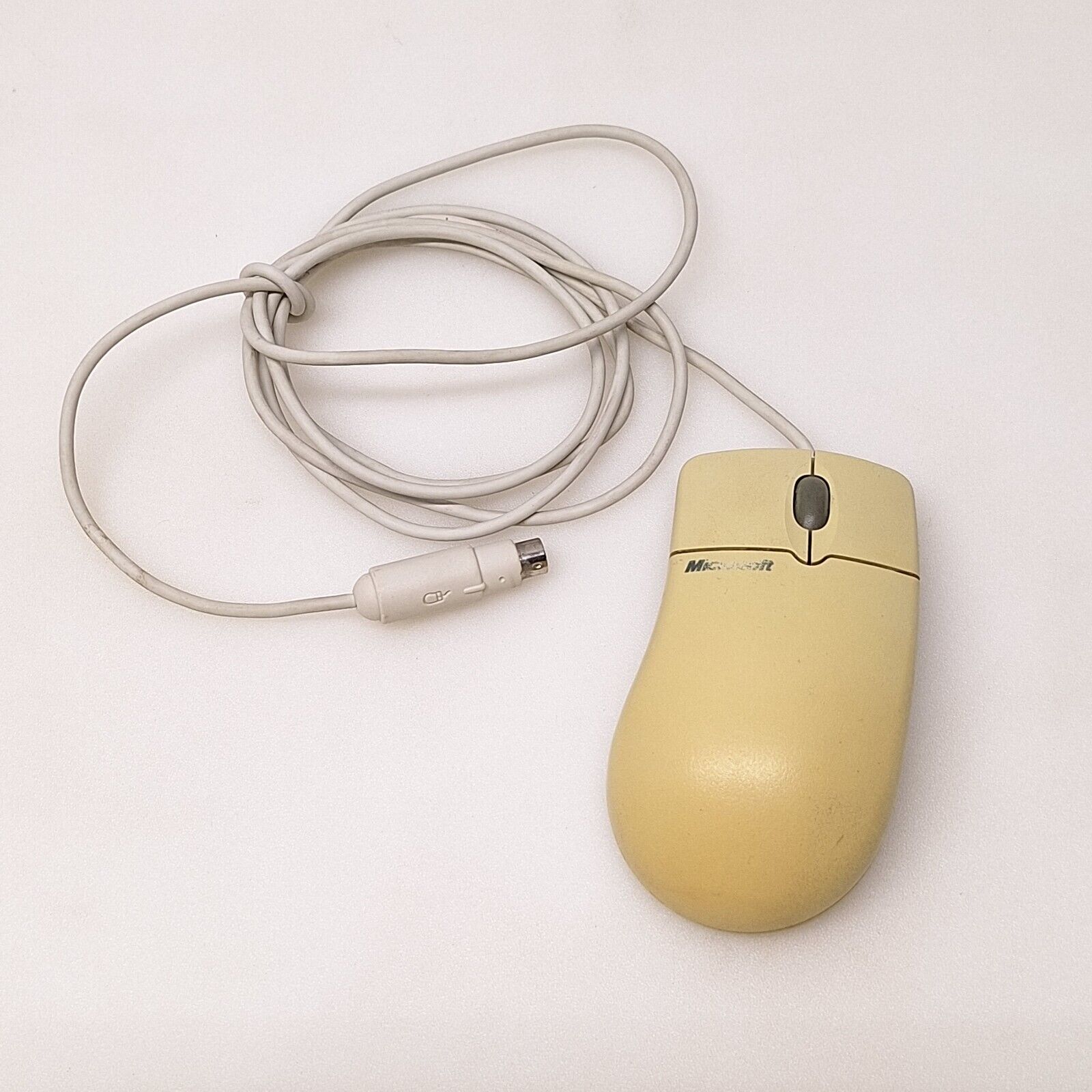 Microsoft X03-60998 IntelliMouse 1.1A PS/2 Compatible X03-48591 Vintage Cream