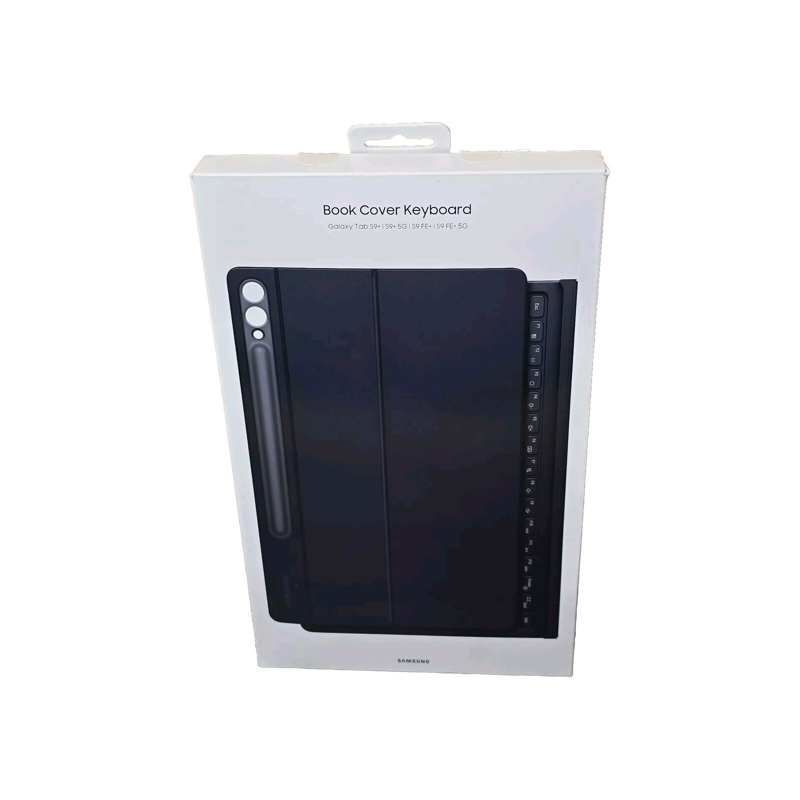 Samsung Official Galaxy Tab S9+ Smart Book Cover ( Black ), EF-BX810PBEGWW