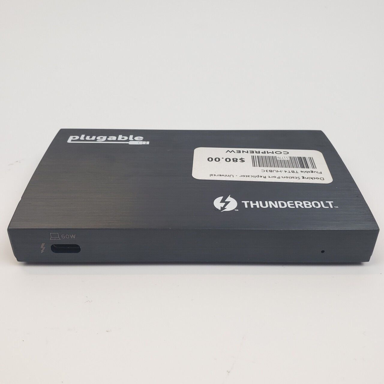 Plugable TBT4-HUB3C Thunderbolt Universal USB-C Hub | Grade A