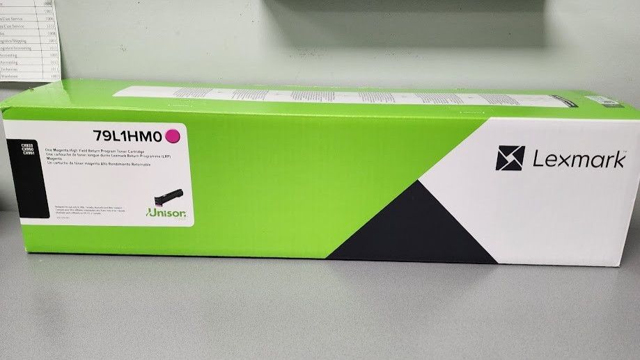 Genuine Lexmark 79L1HM0 Magenta Extra High Yield Toner - NEW SEALED