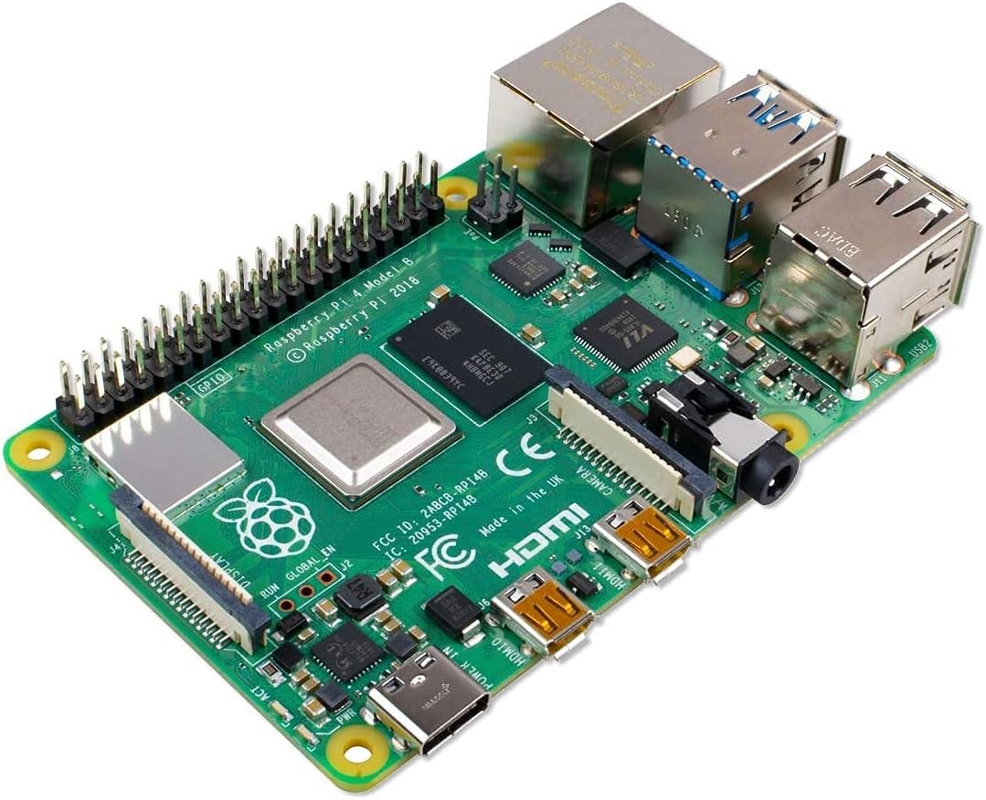 Raspberry Pi SC15184 Pi 4 Model B 2019 Quad Core 64 Bit WiFi Bluetooth (2GB)