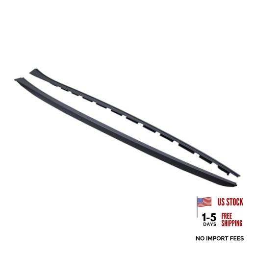 2Pcs Front L/R Outer Glass Windshield Pillar Molding for Kia