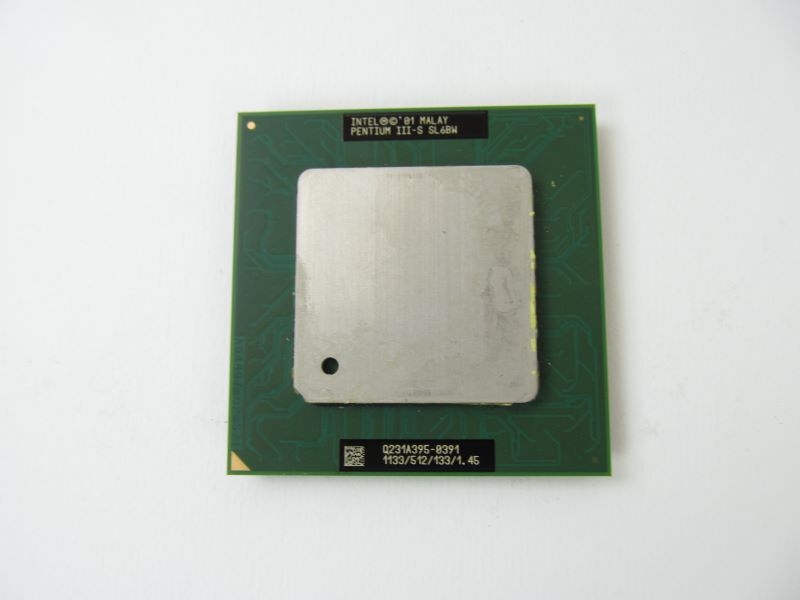 SL6BW Intel Corporation Intel Pentium III 1.13GHz/512K/133MHz CPU