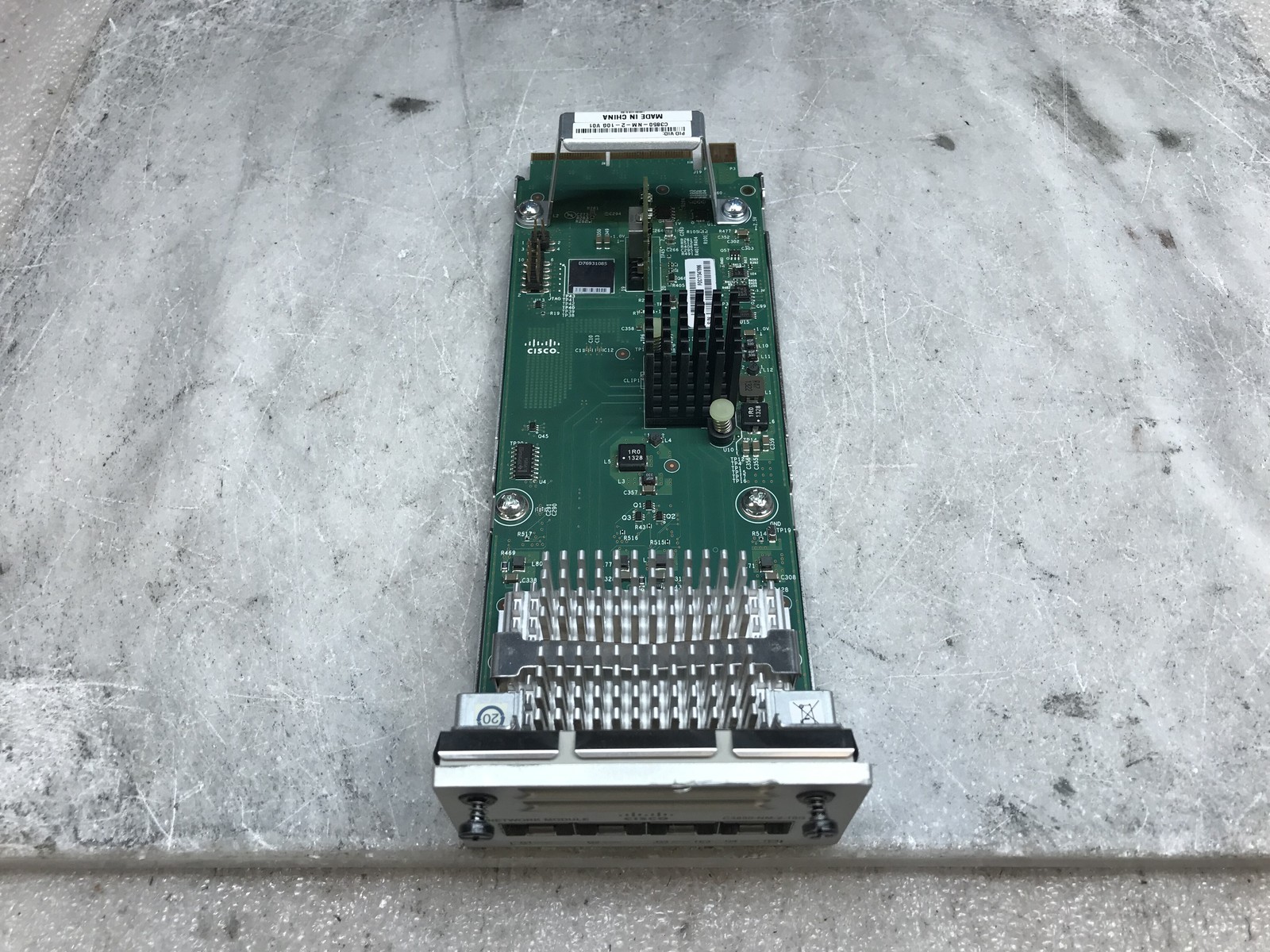 Cisco C3850-NM-2-10G V01 4-Port SFP/SFP+ Network Module 2x 10Gb Tested