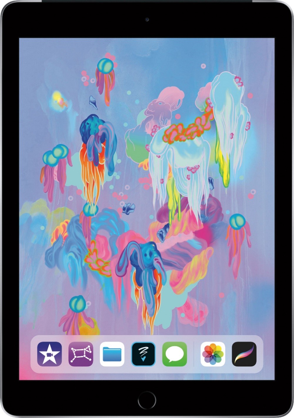 Apple iPad 6th Gen 2018, 9.7", 128GB, WIFI + Unlocked All Carriers - Space Gray