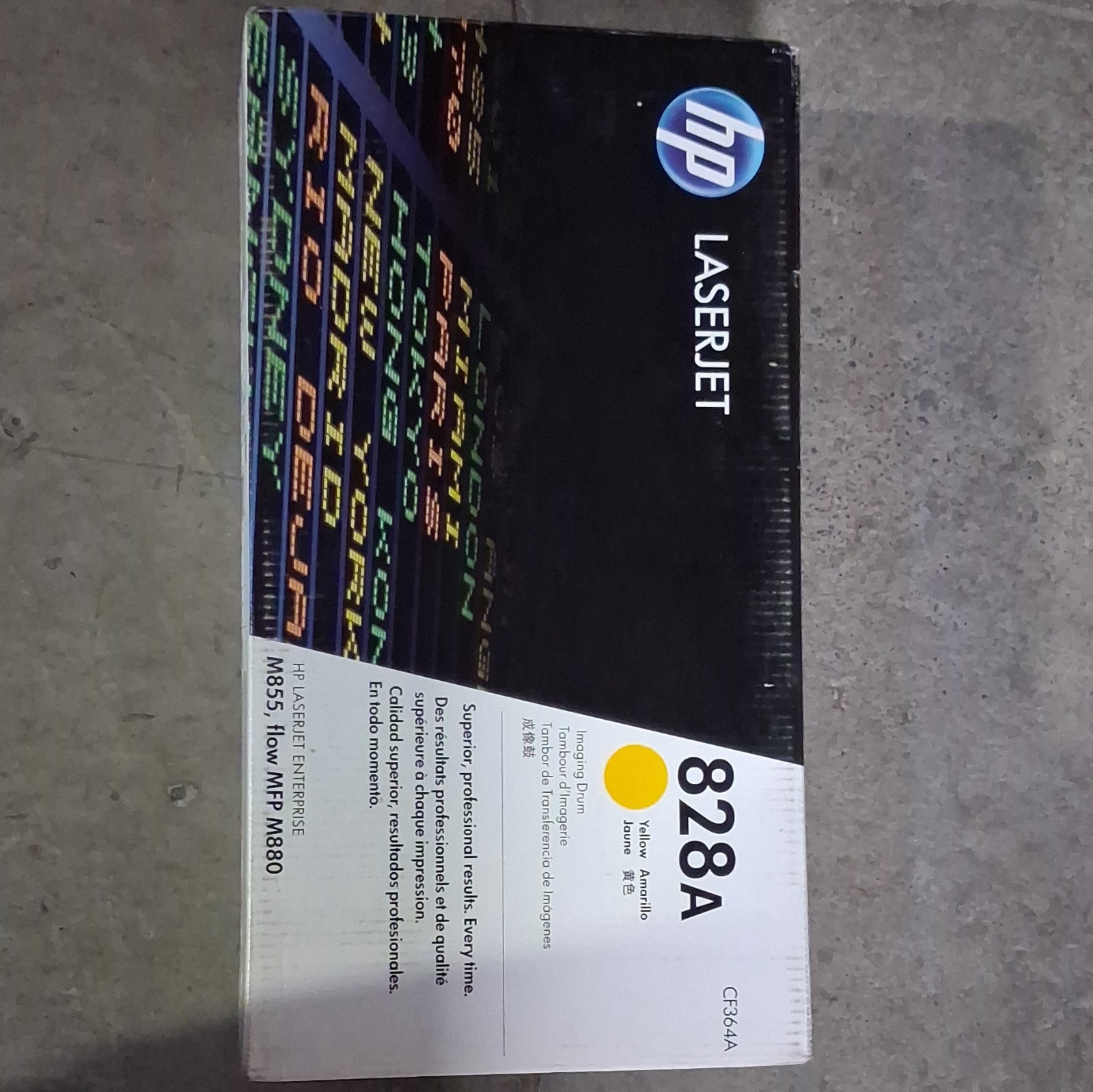 NEW HP LASERJET 828A YELLOW CF364A