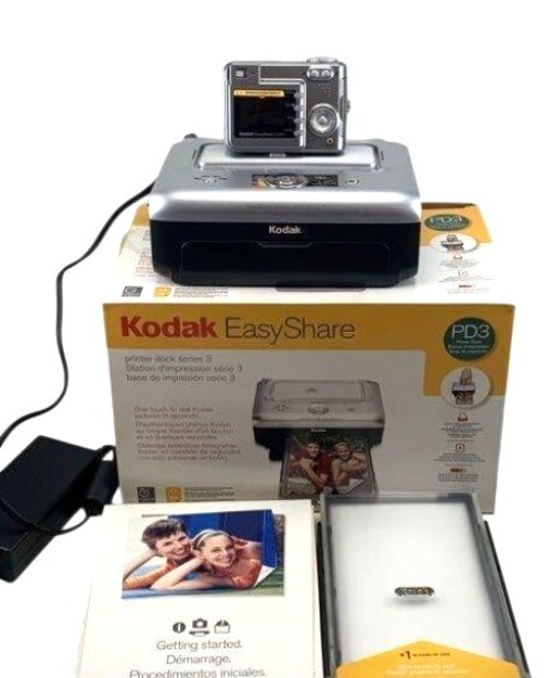  Kodak EasyShare Printer Dock Series 3 (PD3) bundle