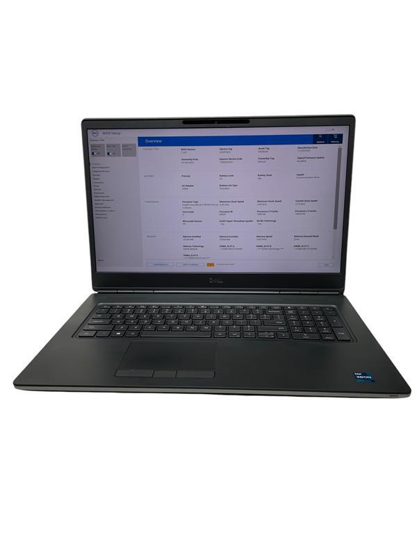 Dell Precision 7760 17" - Xeon W-11855m - 32GB RAM - 1TB SSD - Grade D