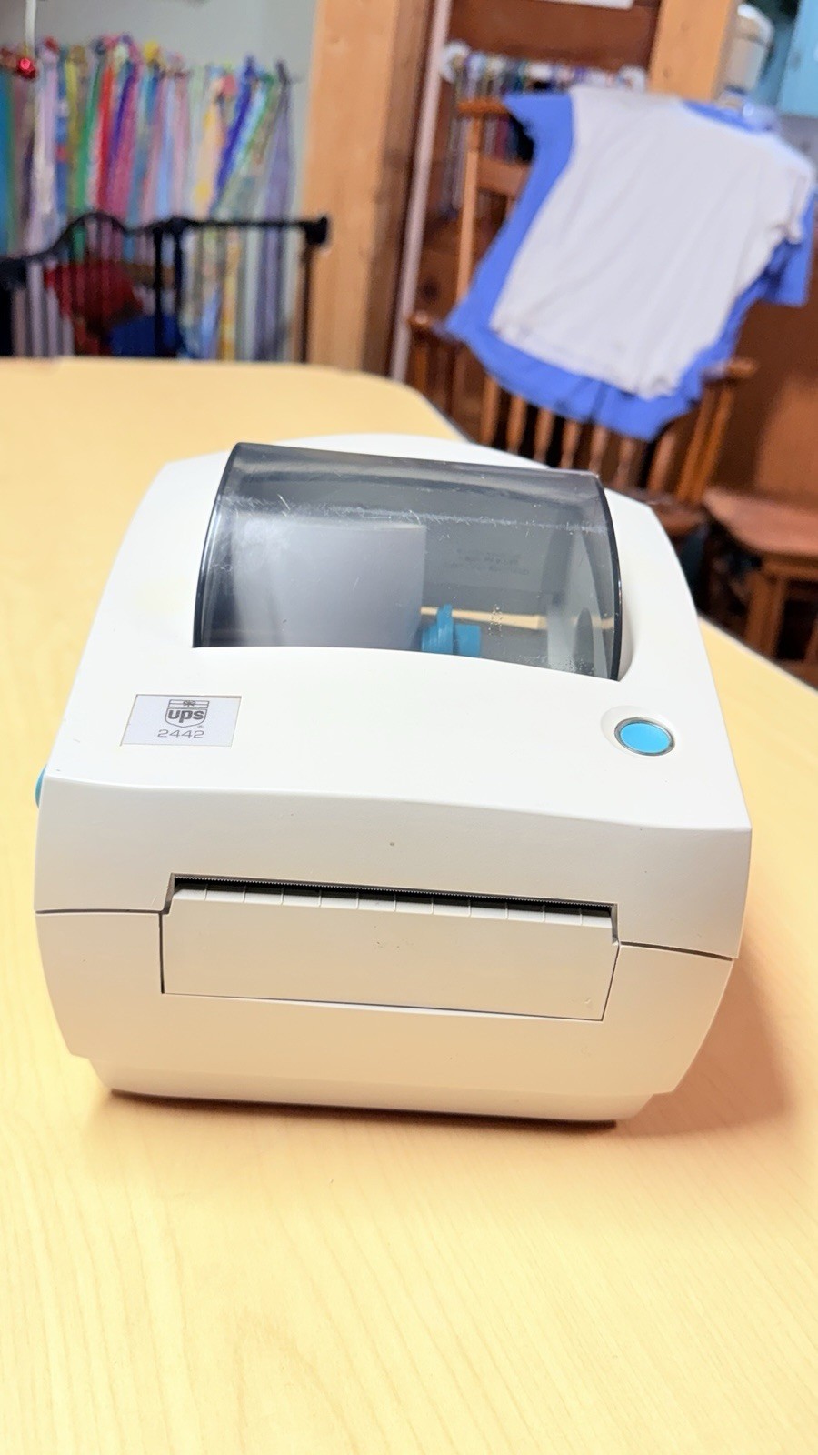 Eltron Zebra UPS 2442 LP2442PSA Thermal Label Printer Serial/Parallel Ports only