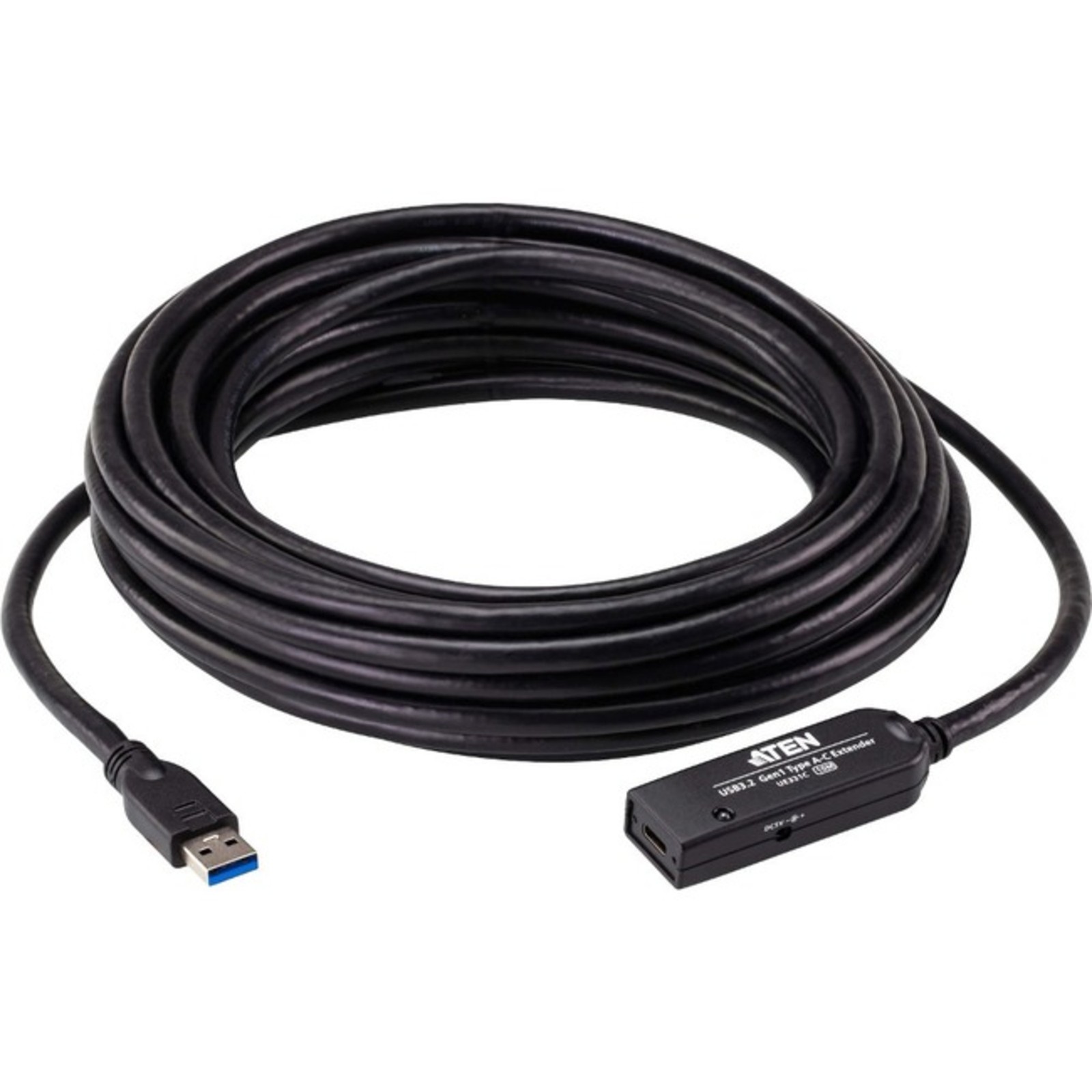 Aten - UE331C - ATEN 10 M USB 3.2 Gen1 Extender Cable - 32.81 ft USB/USB-C Data
