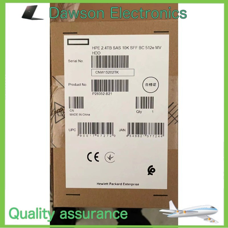 P28352-B21 P30562-001 NEW HPE 2.4TB SAS 12G 10K 2.5" SFF Gen10+ HDD Hard Drive