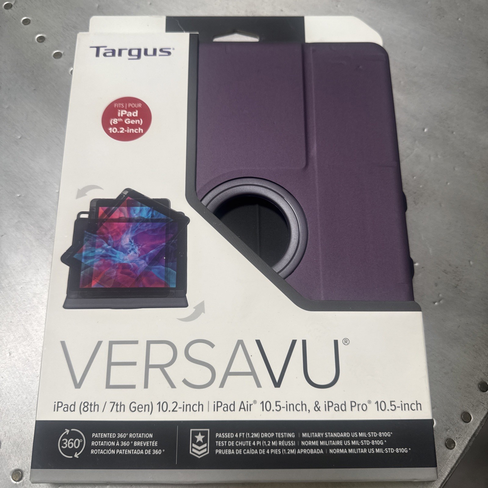 Targus VersaVu Slim Case NEW iPad (9th/8th/7th gen.) 10.2", iPad Air/Pro 10.5"