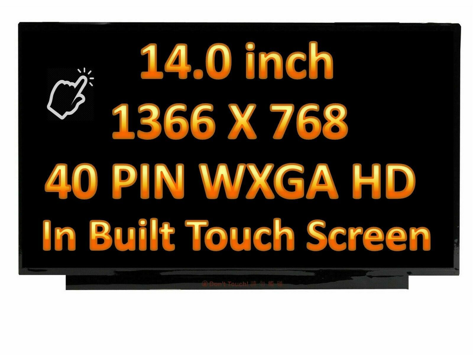HP 14S-DQ LCD Touch Screen Display 14" HD L61949-001 L49107-001 L52359-391