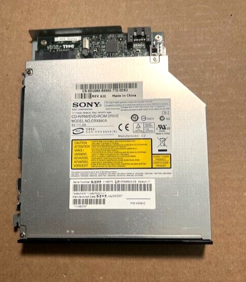 Dell Optiplex 745 SFF CD-RW DVD-ROM Drive DU066 0DU066 SONY CRX880A