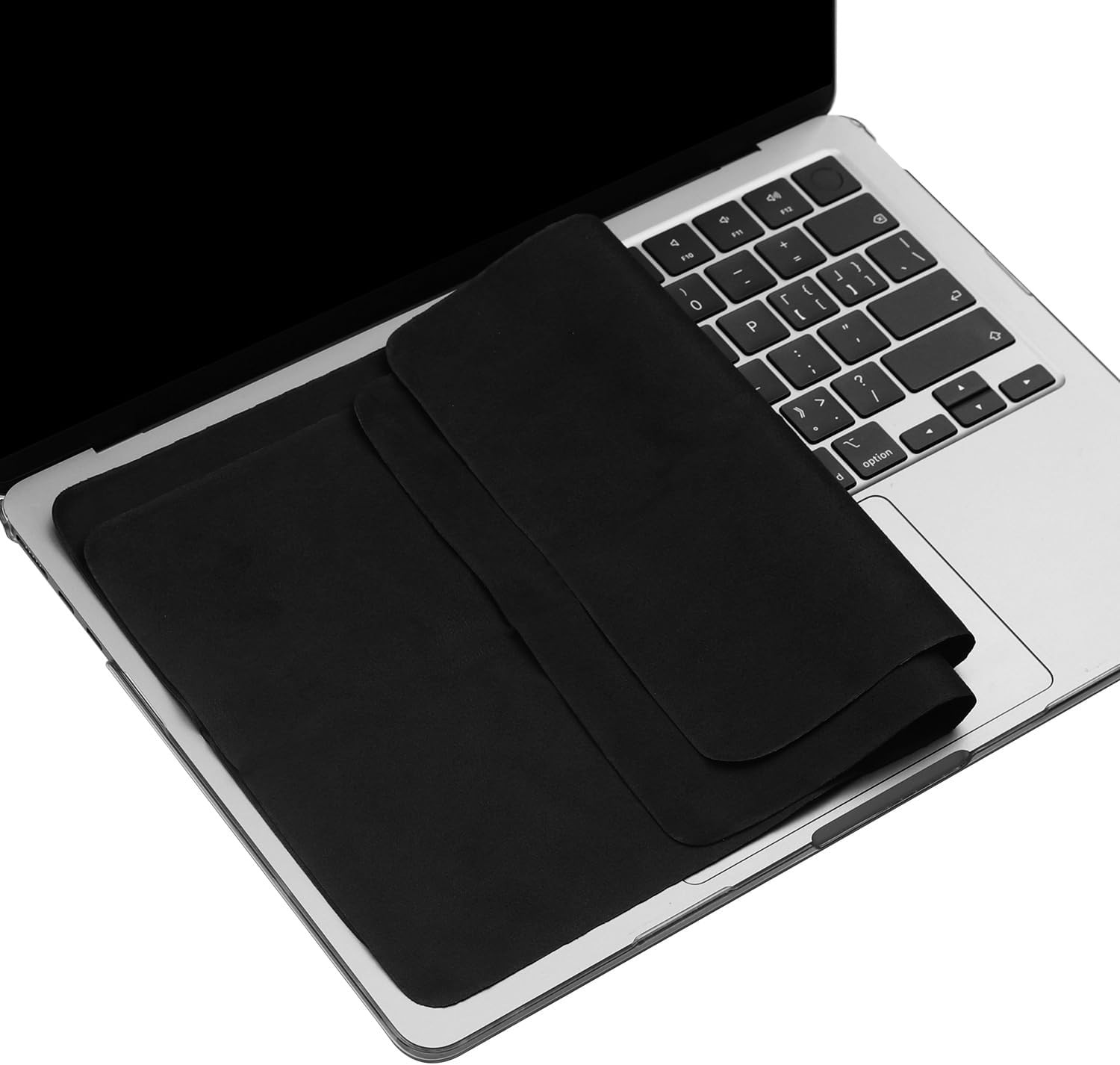 2 Pack Microfiber Liner Cleaning Cloth 15" 16" Macbook Air/Macbook Pro Screen Ke