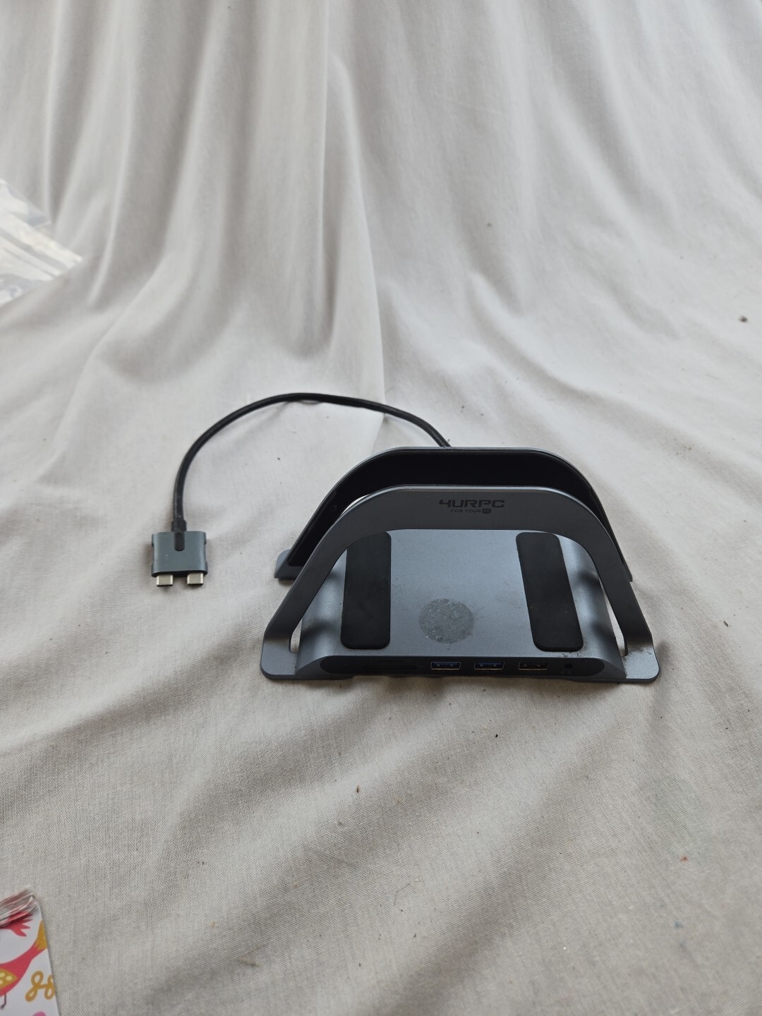 PRE-OWNED 4URPC 10 in 1 USB C Laptop Dual Monitor Docking Station