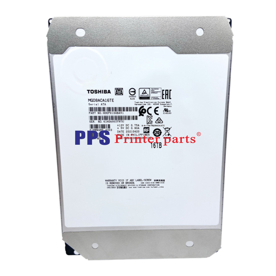 MG08ACA16TE FOR Toshiba 16TB SATA 3.5" 7200RPM 6Gb/s 512MB Internal Hard Drive