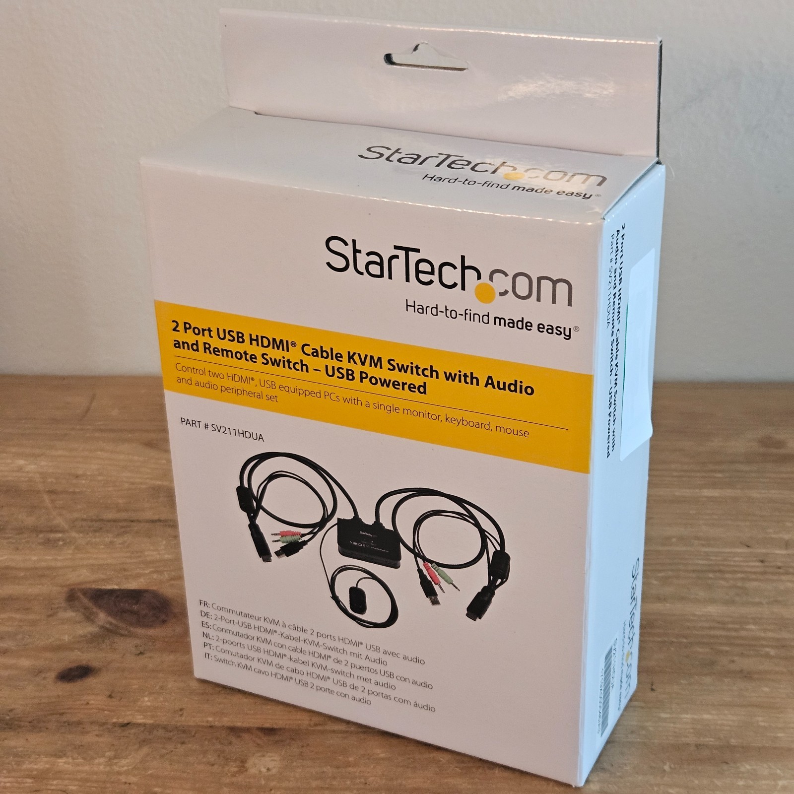 StarTech.com SV211HDUA StarTech Cable 2Port USB HDMI KVM Switch