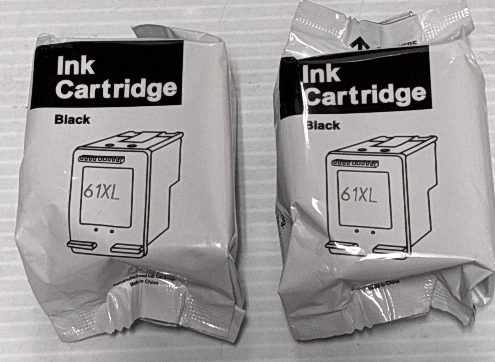 SHEENGO 61XL Ink Cartridge Black 2 Pack Sealed in Open Box Unsure of Brand