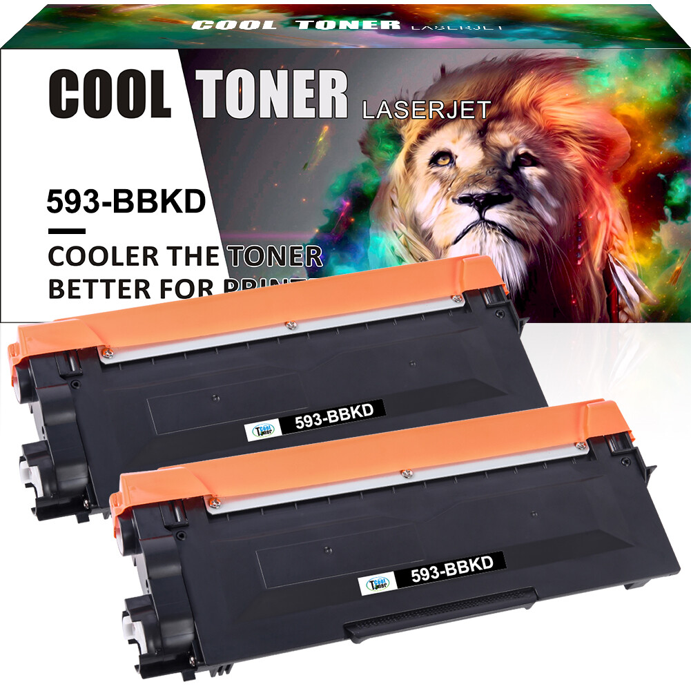 Black E310 Toner Cartridge for Dell E310dw E514dw E515dw E515dn (2RMPM) - 2pk