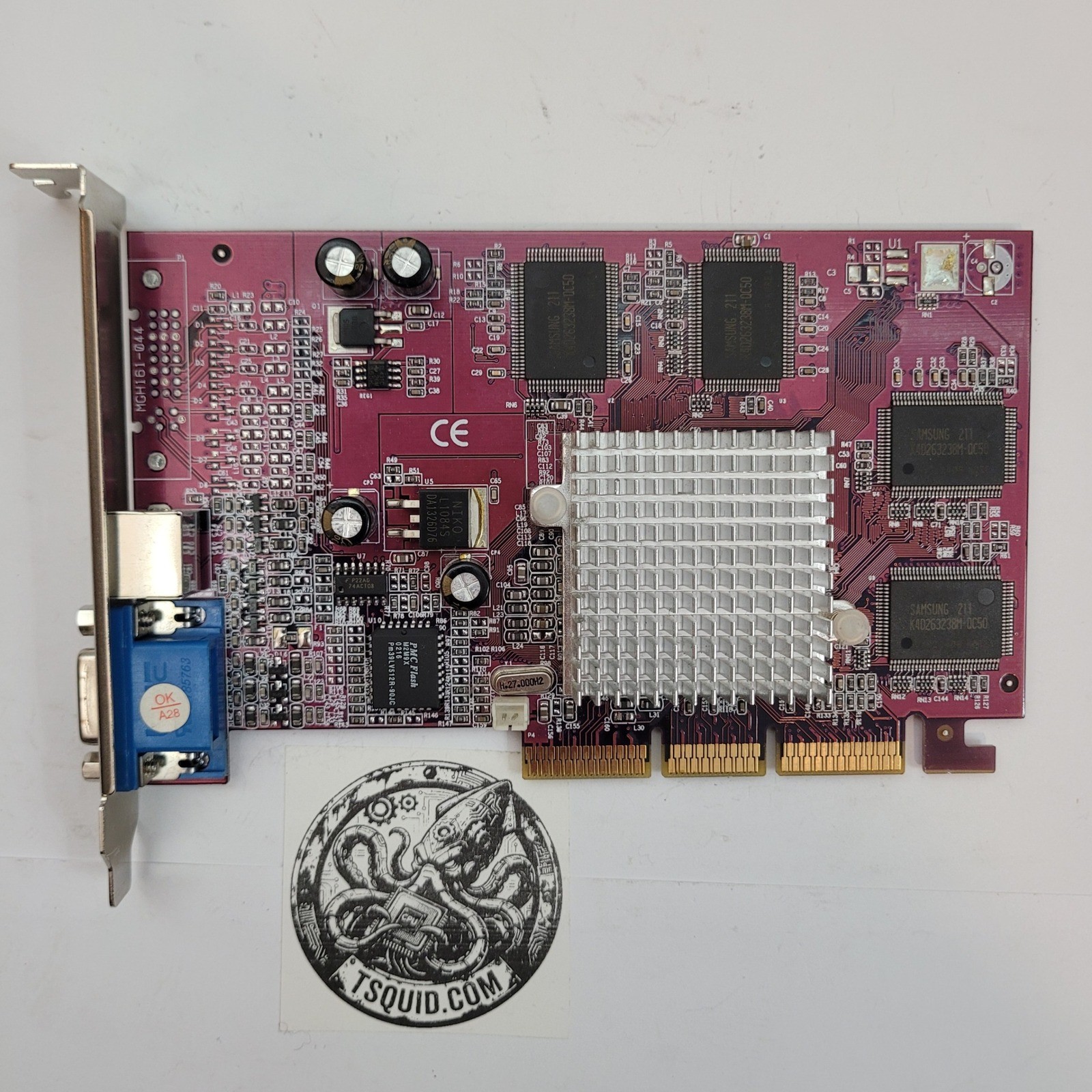 PNY GeForce4 MX 440 Graphics Card AGP 64MB DDR VCG4MX44APB VGA S-Video