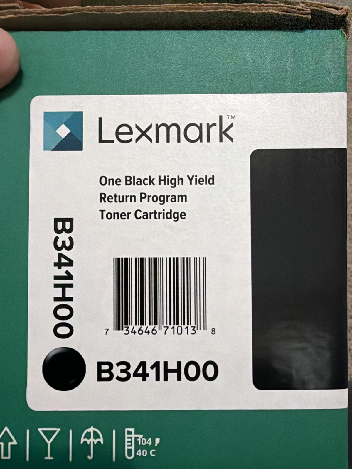 Genuine Lexmark B3340/MB3442 Black Toner Cartridge B341H00
