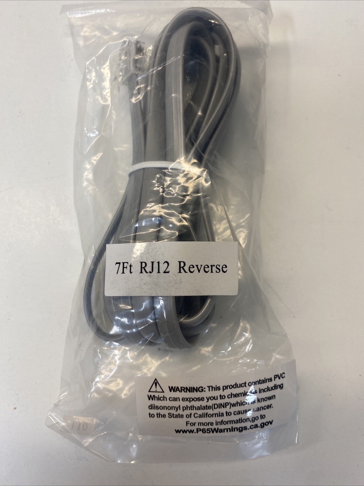 7Ft RJ12 Modular Cable Reverse