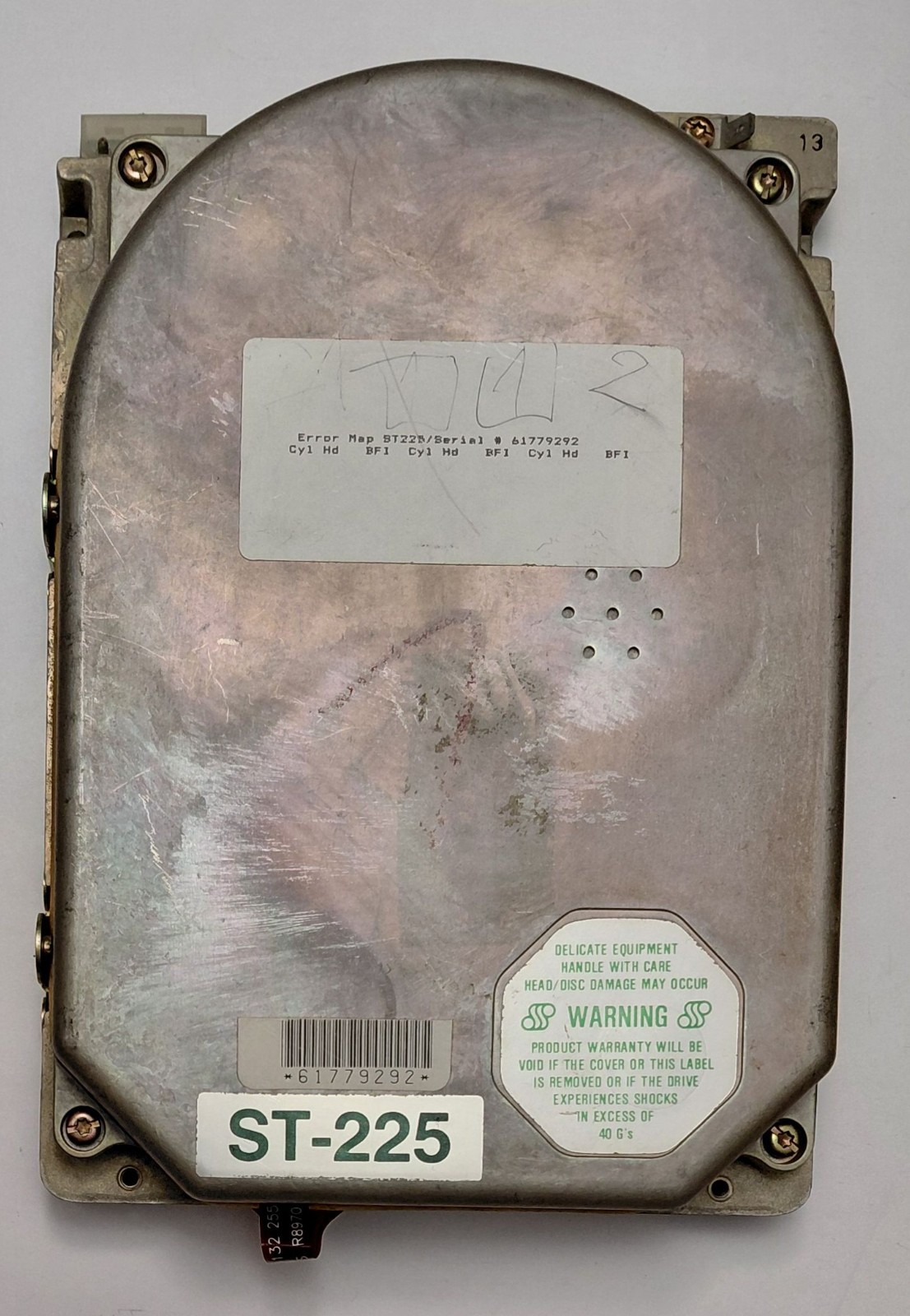 Seagate ST-225 MFM (20MB, Retro, 1988) Hard Drive