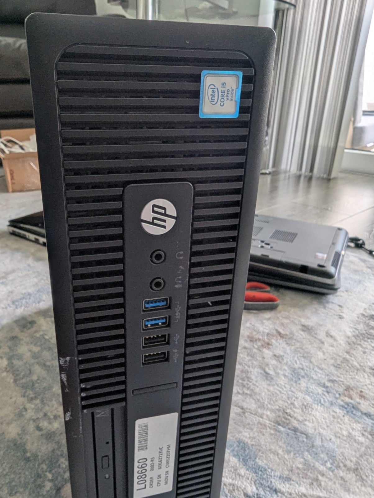 HP EliteDesk 800 G2 SFF Intel Core i5-6500@3.2GHz 12GB RAM 512GB HDD WIN 10P