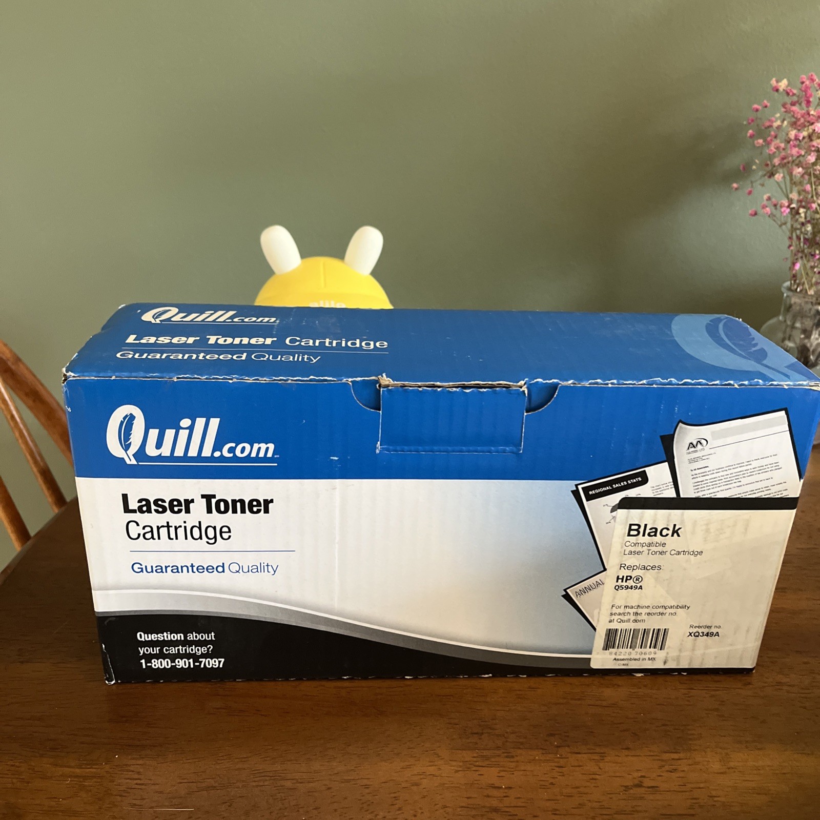 Quill Compatible w/ HP LaserJet  (CF280A) Black Toner Cartridge
