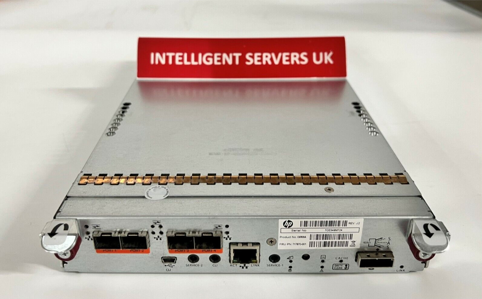 HPE C8R09A MSA 2040 10Gbit iSCSI 16G Fibre Channel SAN Controller- 3 Yr Warranty