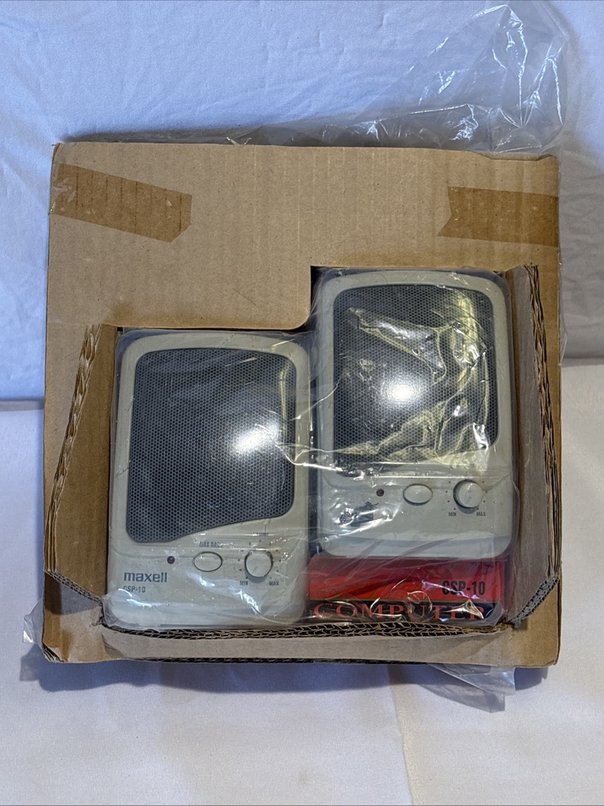 Vintage & Rare BRAND NEW FACOTRY SEALED Maxell CSP-10 Computer Speaker