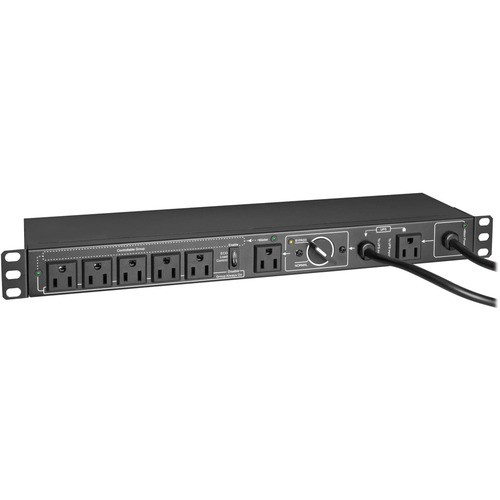 Tripp Lite by Eaton PDU 100-125V 12A Single-Phase Hot-Swap PDU with Manual Bypas