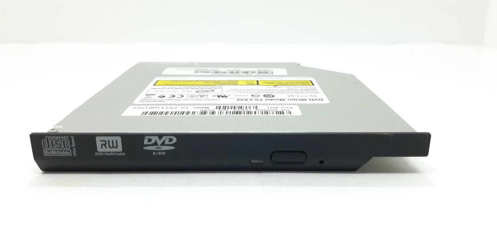 Toshiba Samsung TS-L632/DEXH CDRW DVDRW Optical Drive + Genuine Front Bezel