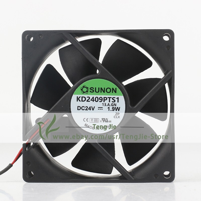 Sunon KD2409PTS1 DC24V 1.9W 9025 90x90x25MM 2-Wire Axial Original Cooling Fan