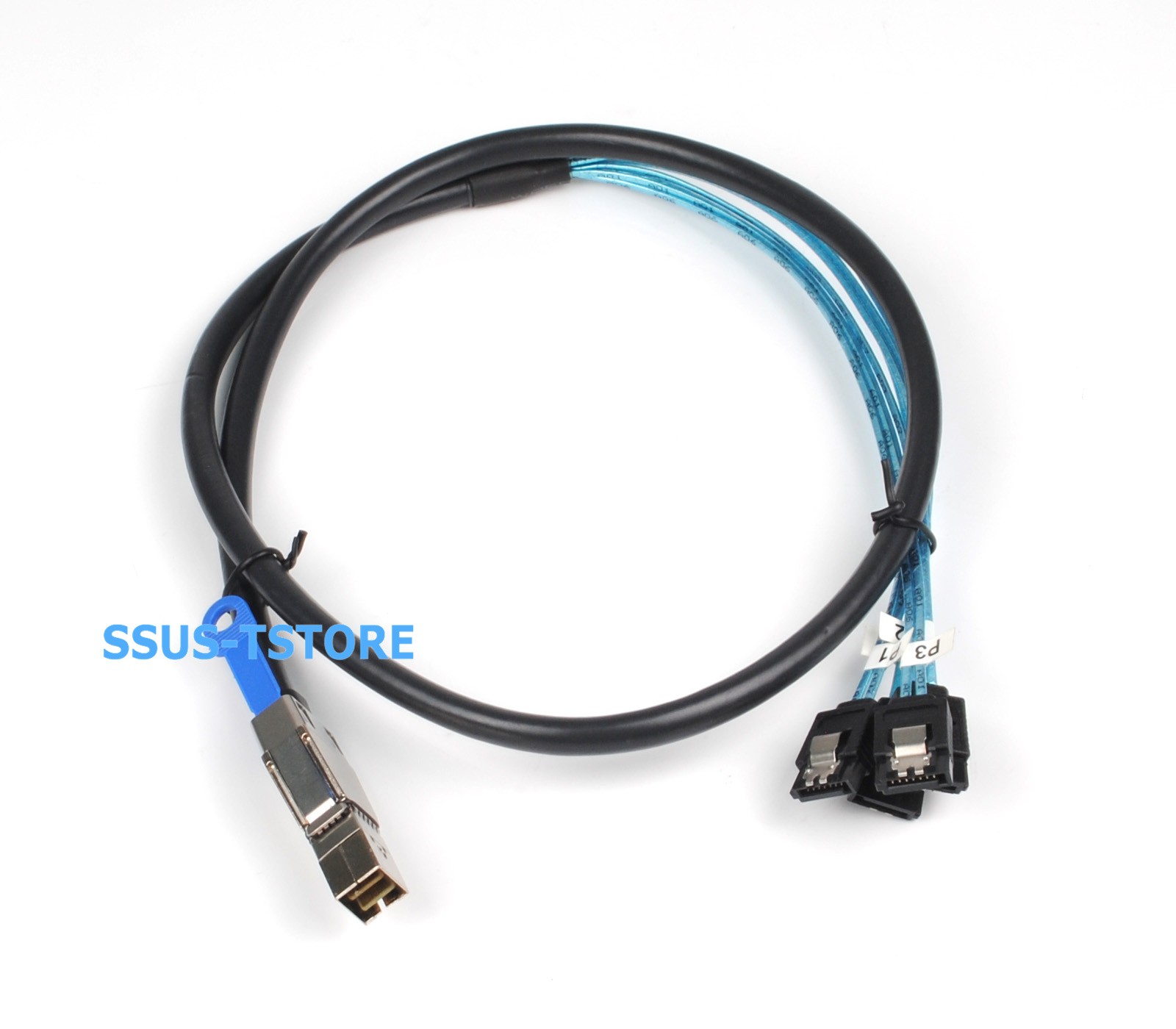 SFF-8644 36Pin Mini SAS HD to 4x SATA 7P Fan-out Cable 6Gbps for Server RAID 1M