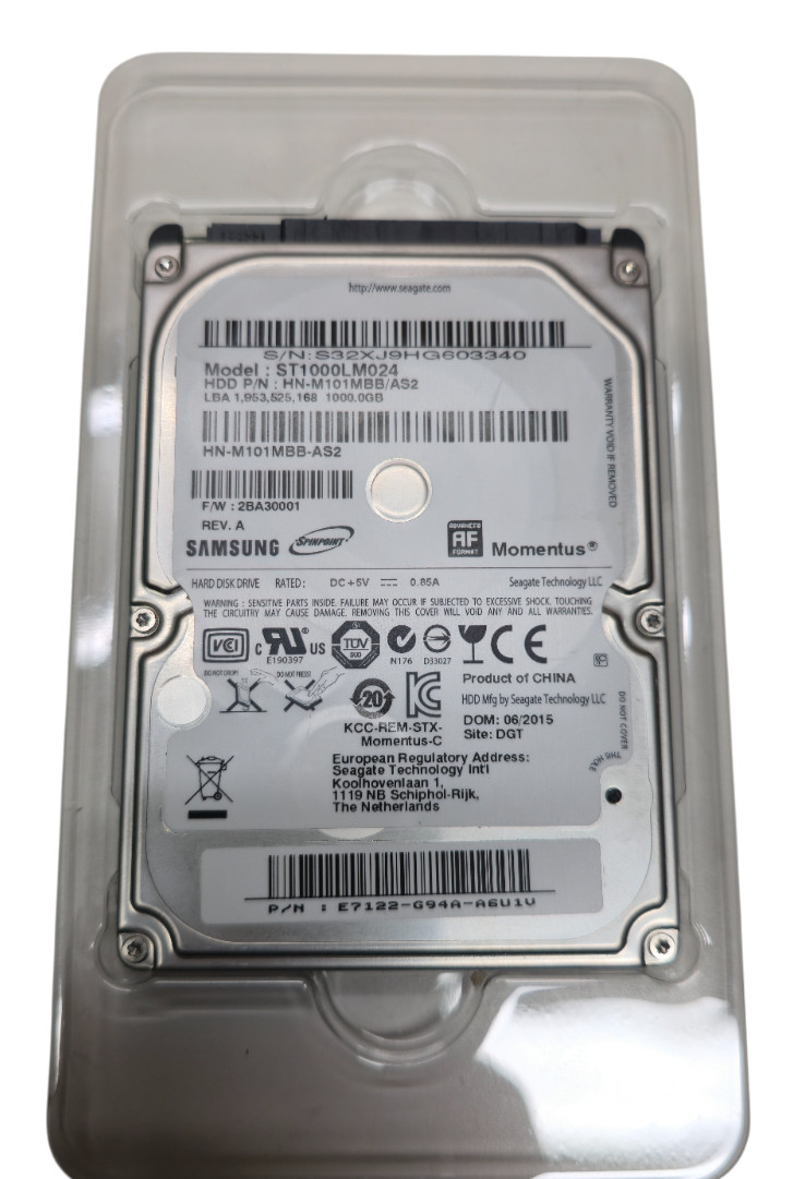 Samsung Spinpoint M8 1000GB Internal 5400RPM 2.5" (HN-M101MBB) HDD