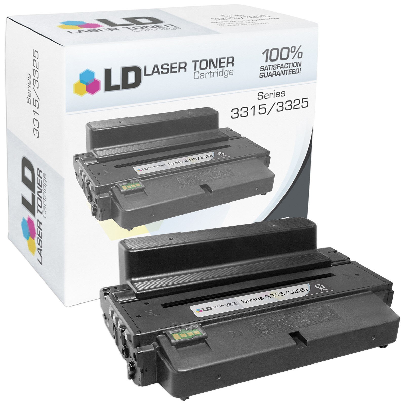 LD Compatible Xerox 106R02311/106R2311 Black Toner for 3315dn/3325dni