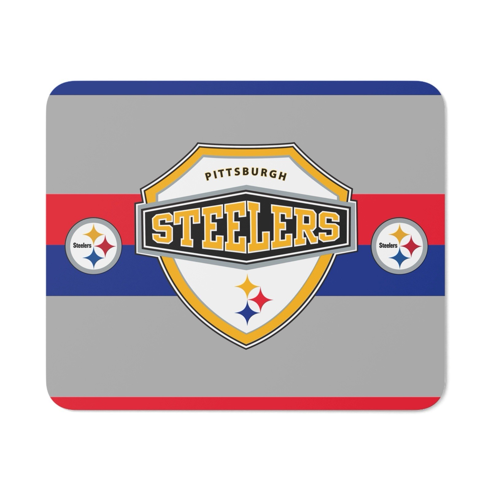 mousepad pittsburgh steelers nfl, mouse pad football club, desk mat football