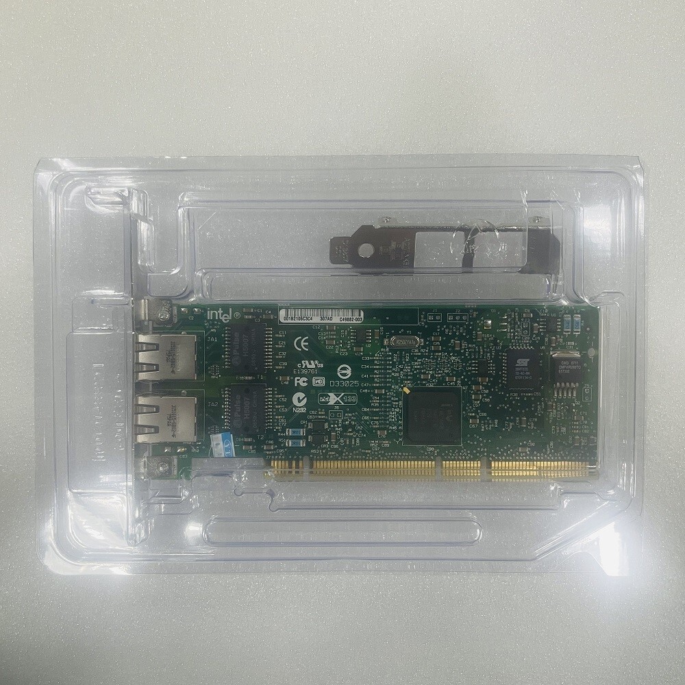 Original Intel PWLA8492MT 82546GB chip dual port high speed server network card