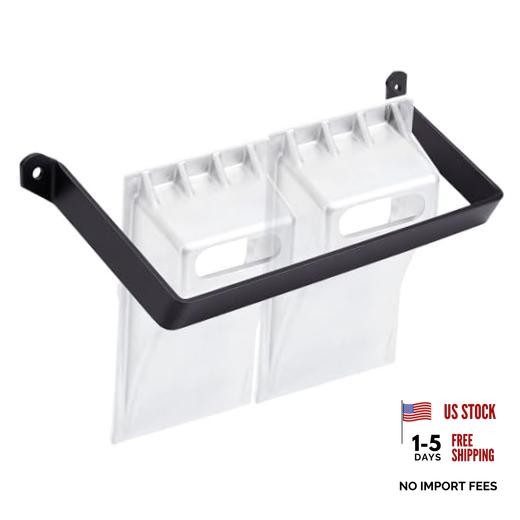 Trailer Wheel Chock Holder Bracket Fits 2 Pcs 9" Aluminum Chocks
