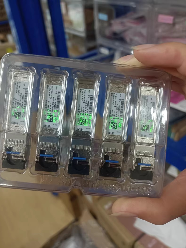 1 PCS NEW Cisco w/Green Hologram GLC-BX-U-I 10-3420-01 Optical Transceiver