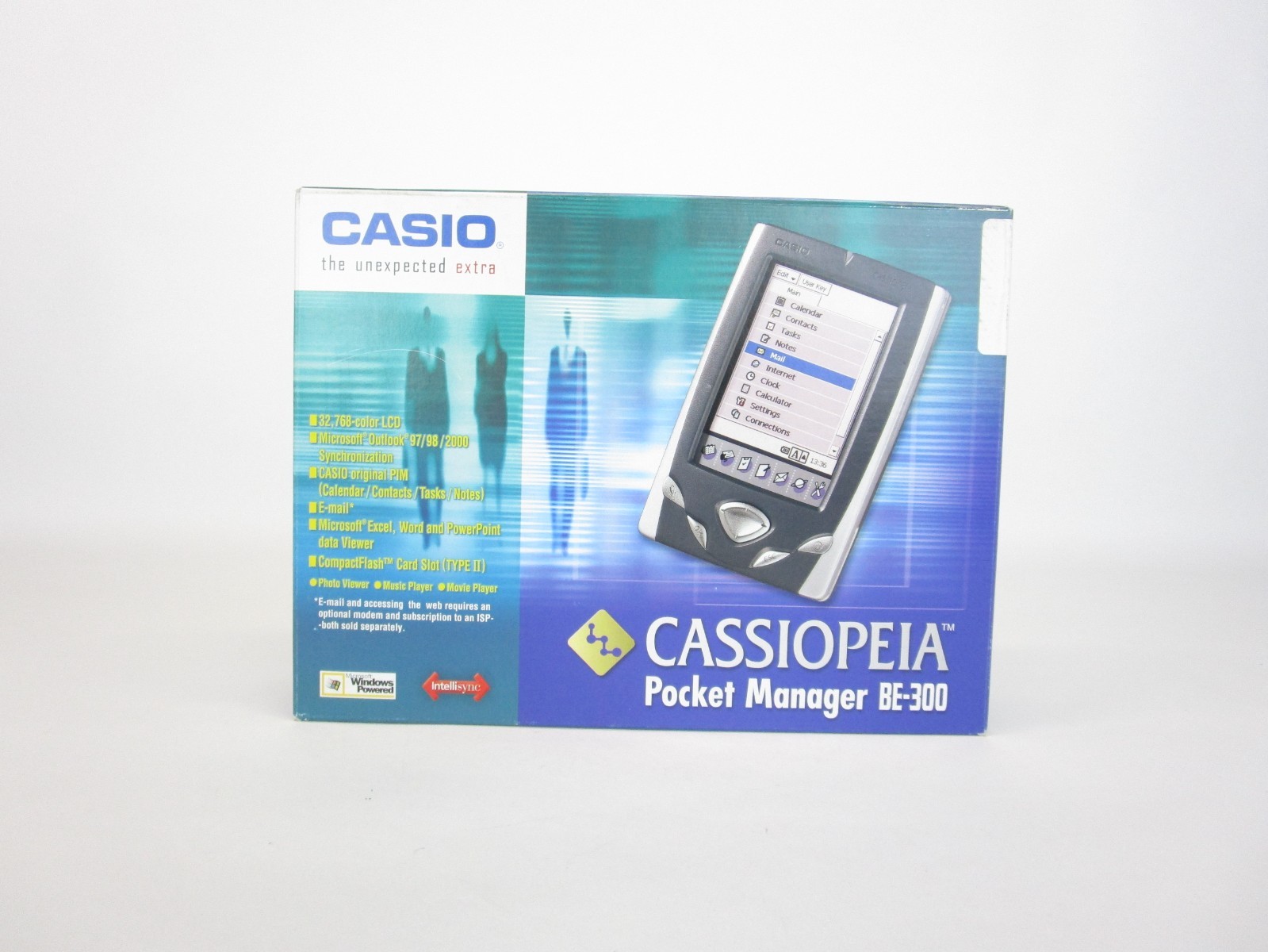 Vintage Casio Cassiopeia BE-300 PDA Pocket Manager Windows CE New W/Complete Box